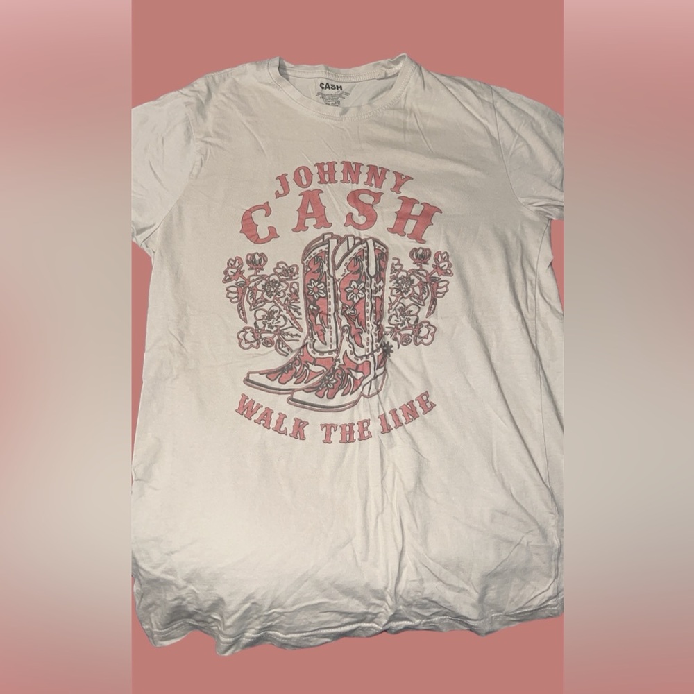 Johnny Cash Boot Women’s Tee from Tilly’s #tillys #tee #johnnycash #country
